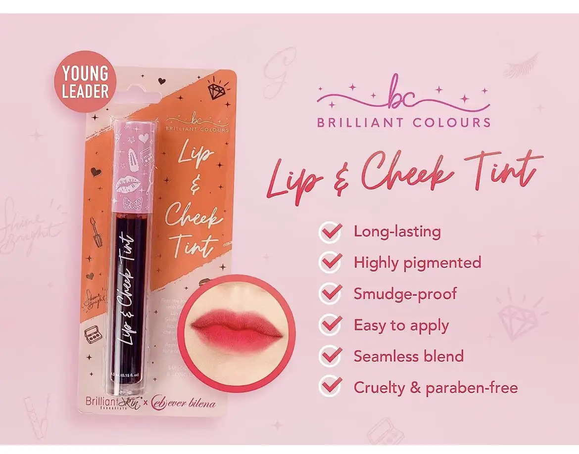 168895380564ab63cd76c4a1007231688953805.webp Brilliant Colours Lips & Cheek Tint - Image 1