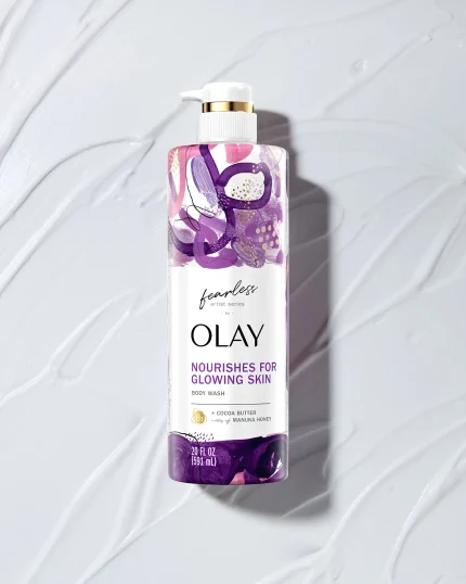 Olay Fearless Cocoa Butter Nourishes Nourishes For Glowing Skin Body Wash