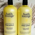 Bath Lounge Coconut & Pineapple Body Wash & Bubble Bath
