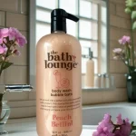 The Bath Lounge Peach Bellini Body Wash Bubble Bath