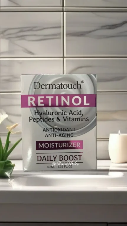 Dermatouch Retinol Hyaluronic Acid, Peptides & Vitamins Daily Boost Moisturizer
