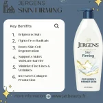Jergens Skin Firming Body Lotion With Collagen Elastin Moisture Dry Skin