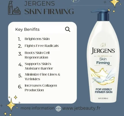 Jergens Skin Firming Body Lotion With Collagen Elastin Moisture Dry Skin