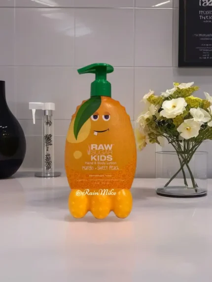 Raw Sugar Kids Hand & Body Lotion Avocado+Green Apple