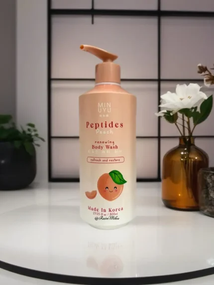 Minuyu Peptides Peach Body Wash 800Ml